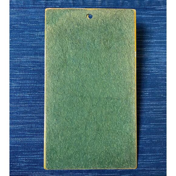 Vtg Advertising Chicago Illinois Roofing Tools Metal 1948-52 Calendar Clipboard - Picture 3 of 3